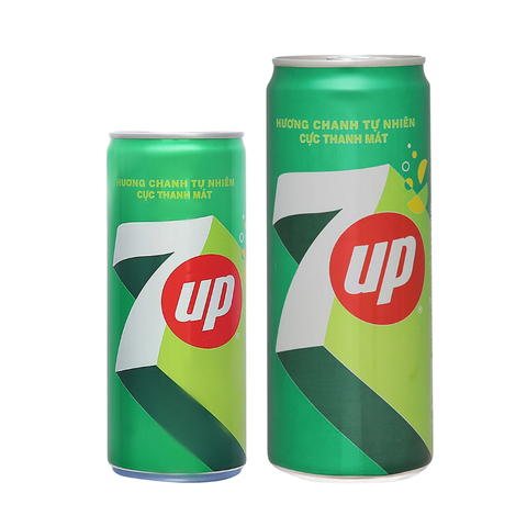 Nước ngọt 7 Up hương chanh 235ML/330ML