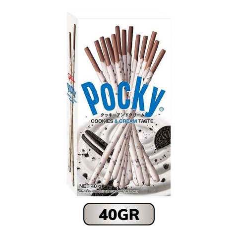 Bánh que Glico Pocky cookies & cream hộp 40g