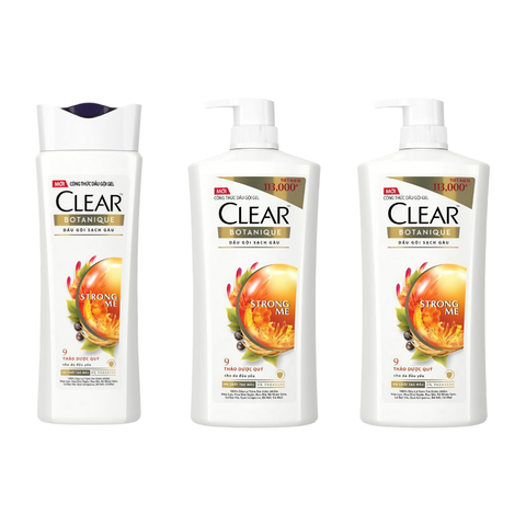 Dầu gội Clear Botanique 9 loại thảo dược 340G/ 630G/ 880G
