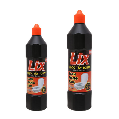 Nước tẩy bồn cầu Lix 2X sạch mảng bám chai 500ML/ 1L