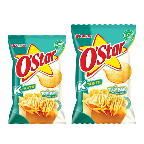 Snack vị sốt Mayo kiểu Hàn Quốc O'Star gói 56G/ 90G