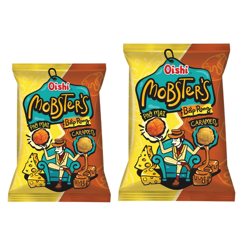 Snack Bắp Rang Caramen Phô Mai 32G/68G