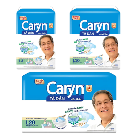 Tấm đệm lót người lớn siêu thấm Caryn Đệm xanh size L