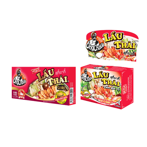 Viên Gia Vị Lẩu Thái Gold 126gr