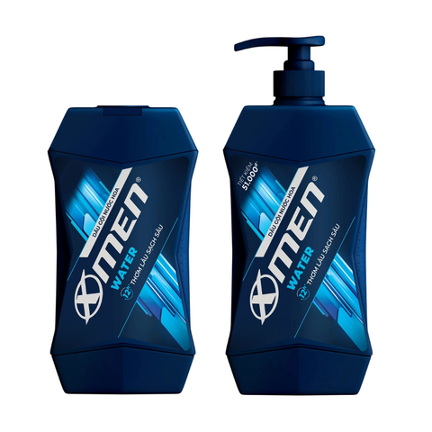 Dầu gội X-Men Water thơm lâu sạch sâu 380G/ 650G