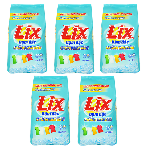 BỘT GIẶT LIX ĐẬM ĐẶC CHỐNG LEM MÀU