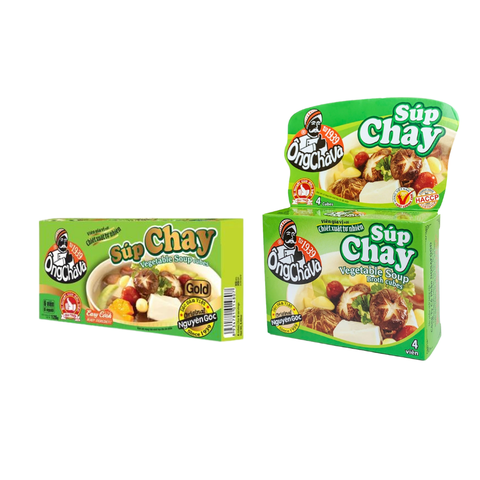 Viên gia vị xúp chay 126G/75G