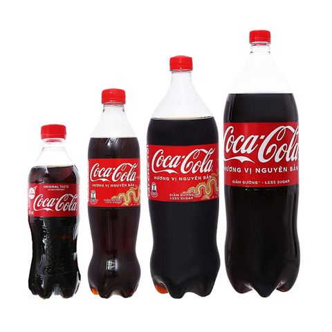 Nước ngọt Coca Cola 390ML/600ML/1.5L/2.25L