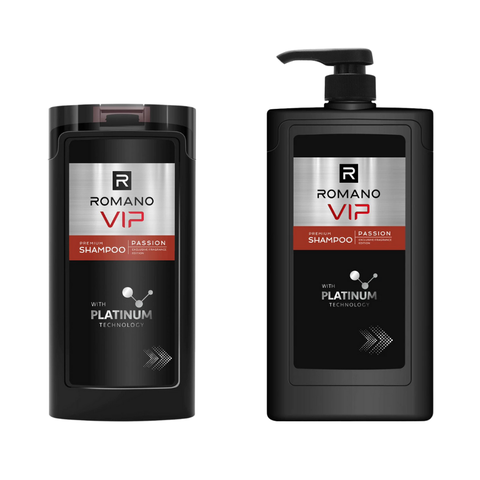 Dầu Gội Nước Hoa Cao Cấp Romano Vip 180G/ 650G