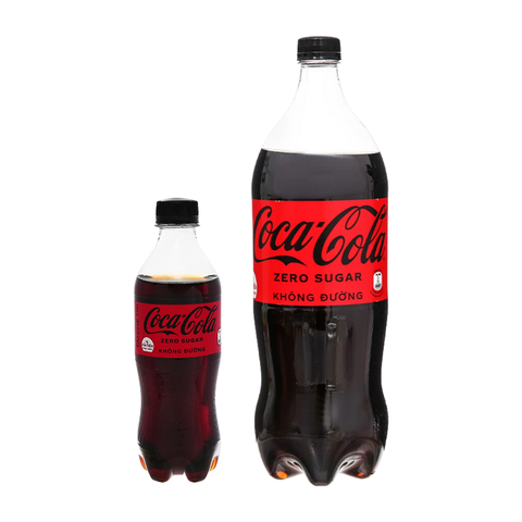 Nước ngọt Coca Cola Zero 390ML/1.5L