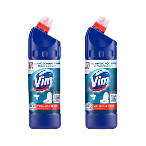 Nước tẩy bồn cầu & nhà tắm VIM diệt khuẩn 500ML/ 800ML
