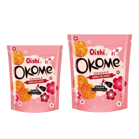 Bánh Gạo Nhật Okome Oishi Vị Tương Ngọt 80G/100G