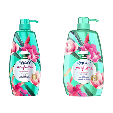 Dầu Gội Rejoice Dưỡng Suôn Mượt Hương Nước Hoa Mẫu Đơn 632ML/ 875ML