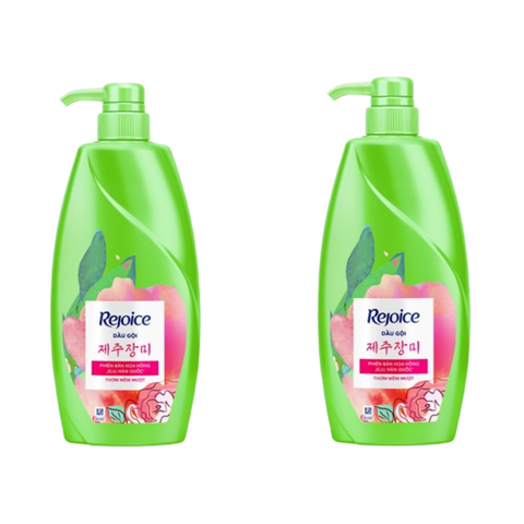 Dầu gội Rejoice thơm mềm mượt hương hoa hồng Jeju 630ML/ 900ML