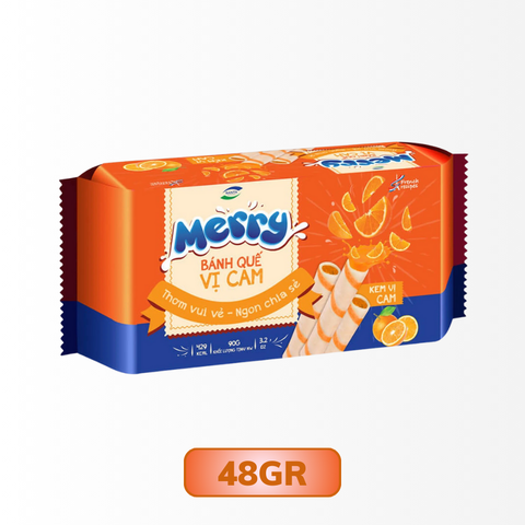 Bánh Quế Vị Cam Kem Vị Cam Merry