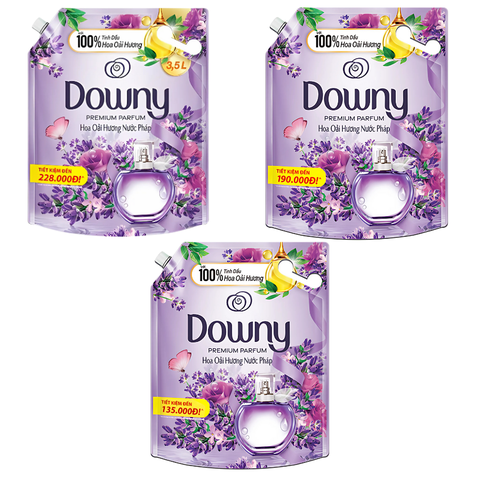 Bịch Nước Xả Vải Downy Hoa Oải Hương Nước Pháp
