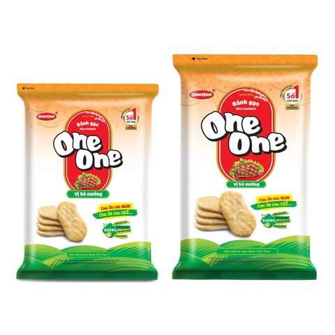 Bánh gạo vị tôm nướng One One gói 150G/ 225G