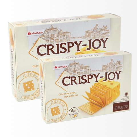 Bánh Quy Vị Phô Mai Crispy Joy