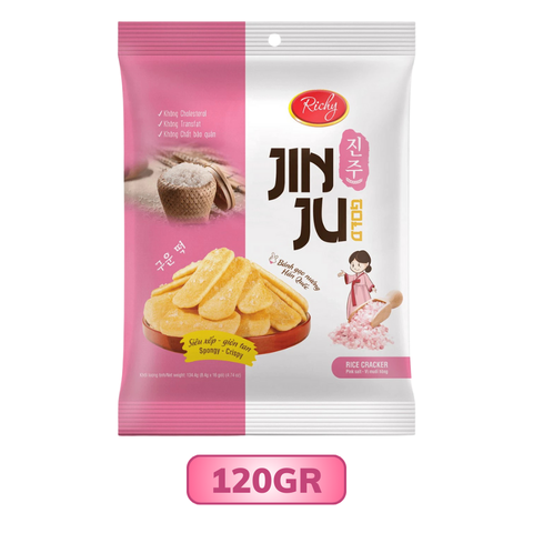 Bánh gạo Jinju vị Muối Hồng Himalaya