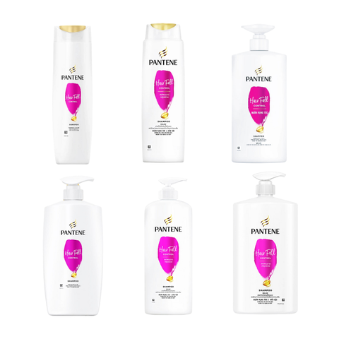 Dầu gội Pantene Hair Fall Control ngăn tóc gãy rụng 170ML/ 300ML/ 650ML/ 900ML/ 1200ML/ 1800ML