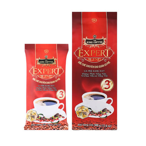 Cà Phê Rang Xay Expert Blend 3 KING COFFEE 100G/500G