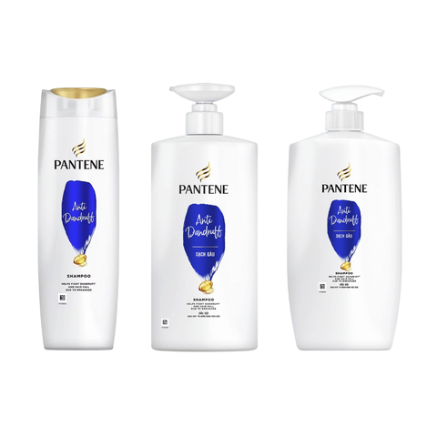 Dầu Gội Pantene Pro-v Shampoo Anti Dandruff Sạch Gàu Hiệu Quả 300ML/ 650ML/ 900ML
