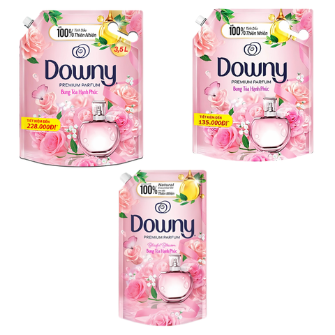 Bịch Nước Xả Vải Downy Bung Toả Hạnh Phúc