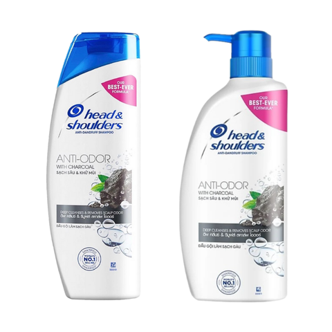 Dầu Gội Head & Shoulders Than Hoạt Tính Sạch Sâu Khử Mùi 330ML/ 625ML