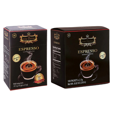 Cà phê đen TNI King Coffee Espresso 37.5G/250G