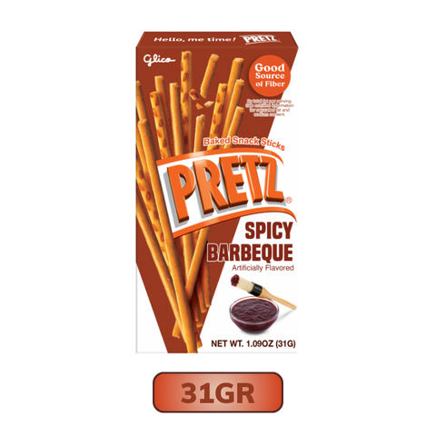 Bánh que Glico Pretz vị BBQ cay