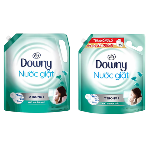 Nước giặt Downy khử mùi ẩm mốc túi 2KG/ 3.05KG