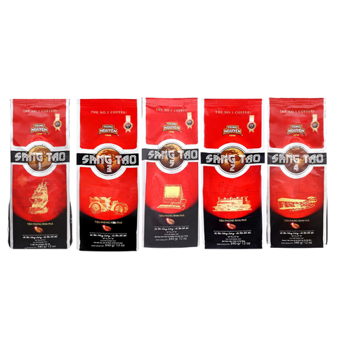 Cà phê Trung Nguyên sáng tạo No.1/No.2/No.3/No.4/No.5 340G