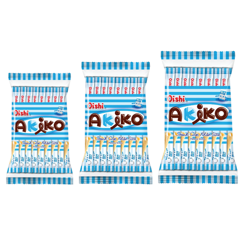 Snack que nhân sữa Oishi Akiko gói 7G/ 14G/ 140G