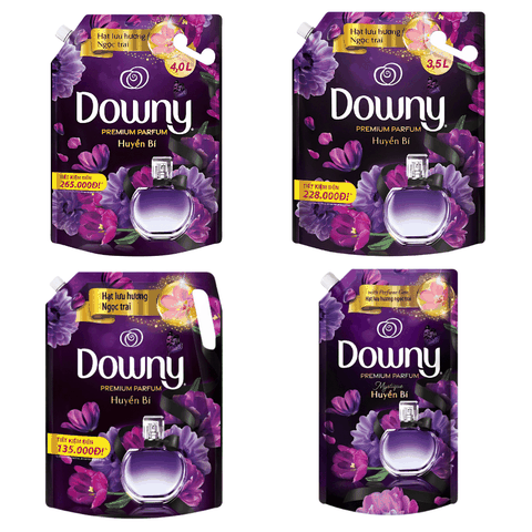 Bịch Nước Xả Vải Downy Hương Nước Hoa Huyền Bí
