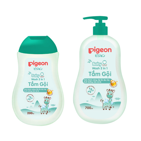 Sữa Tắm Gội Pigeon Jojoba - Jojoba Extra Vitamin E