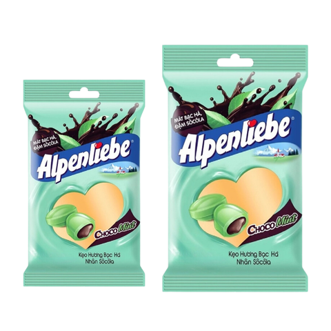 Kẹo Alpenliebe Hương Bạc Hà Nhân Sô-cô-la  - 3 thỏi