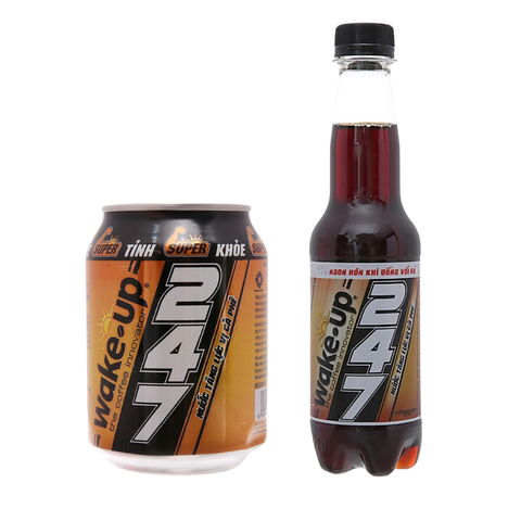 Nước tăng lực Wake Up 247 vị cà phê 330ML