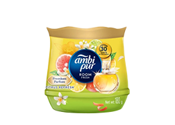 Ambi Pur Room Fresh Gel Air Freshener Premium Parfum Citrus Refresh 180g