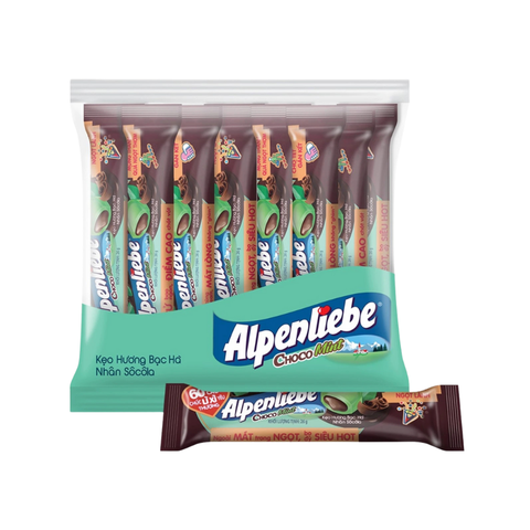 Kẹo Alpenliebe Hương Bạc Hà Nhân Sô-cô-la