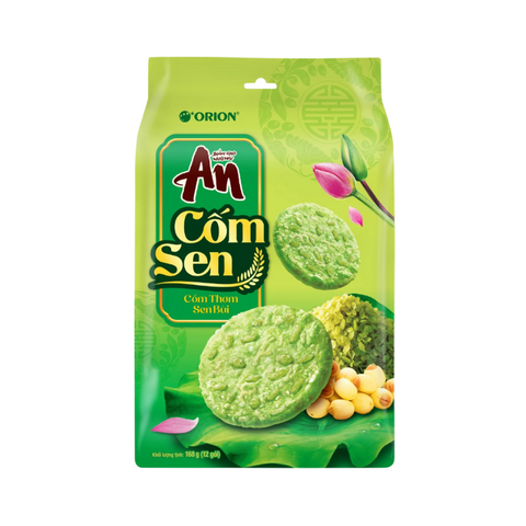 Bánh gạo nướng cốm sen Orion An