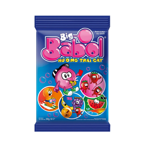 Kẹo gum Big Babol Hương trái cây