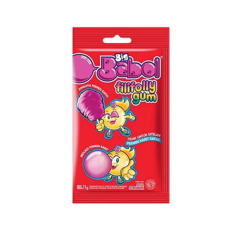 Kẹo Filifolly gum Big Babol đỏ