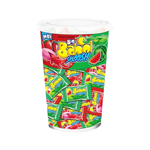 Kẹo gum Big Babol Hương dưa hấu và dâu