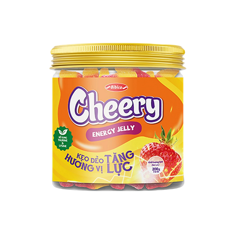 Kẹo dẻo Cheery hương vị tăng lực