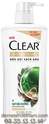 Clear botanique hat sieu duong 8x650g