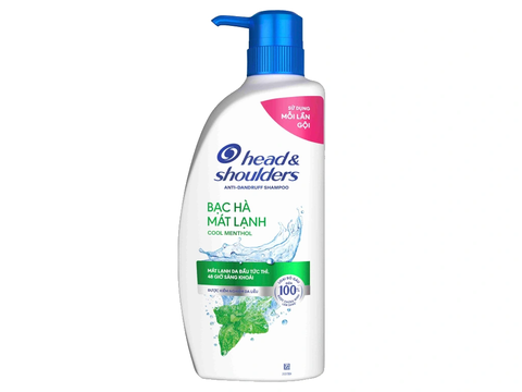 Head & Shoulders Cool Menthol Anti-Dandruff Shampoo - 850ML