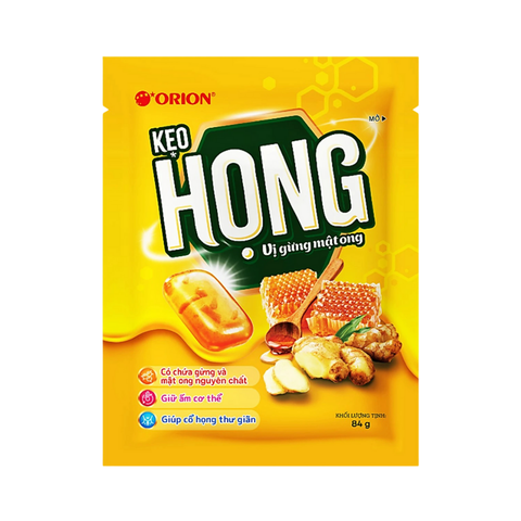 Kẹo ngậm Họng vị gừng mật ong
