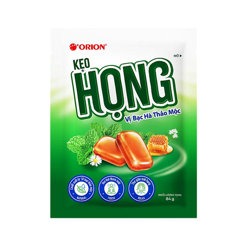 Kẹo ngậm Họng vị bạc hà thảo mộc