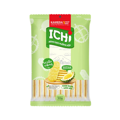 Bánh gạo nướng Ichi vị sầu riêng
