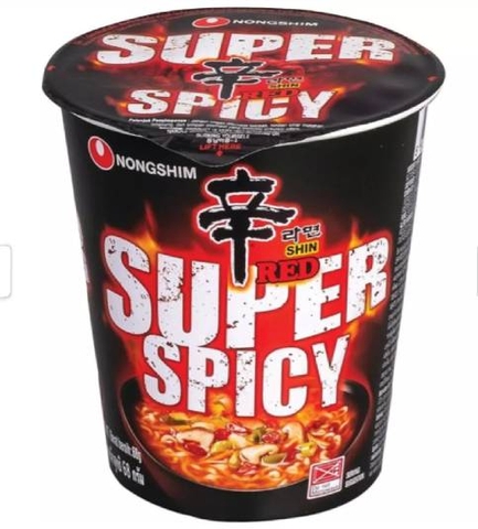 Mì Siêu Cay Nongshim Shincup Ly  68g